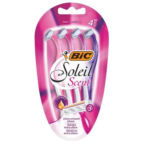 Bic Soleil Blade Soleil Scent 4-Pack 